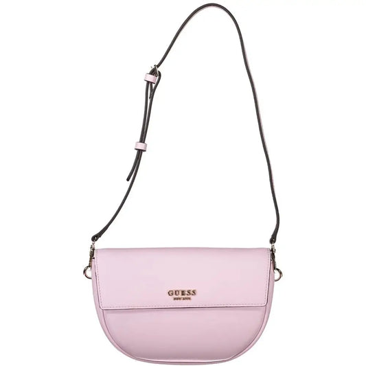 Guess Jeans Pink Polyethylene Women Handbag - Håndtasker