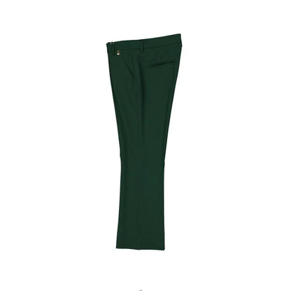 Herno Bicolor Elastane Cropped Pants - 42 - Bukser