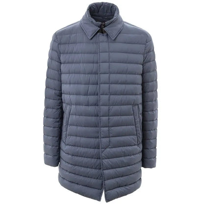 Herno Blue Polyester Jackets & Coat