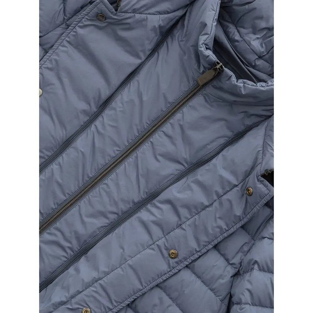 Herno Blue Polyester Jackets & Coat