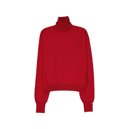 Herno Multicolor Virgin Wool Turtleneck - 42