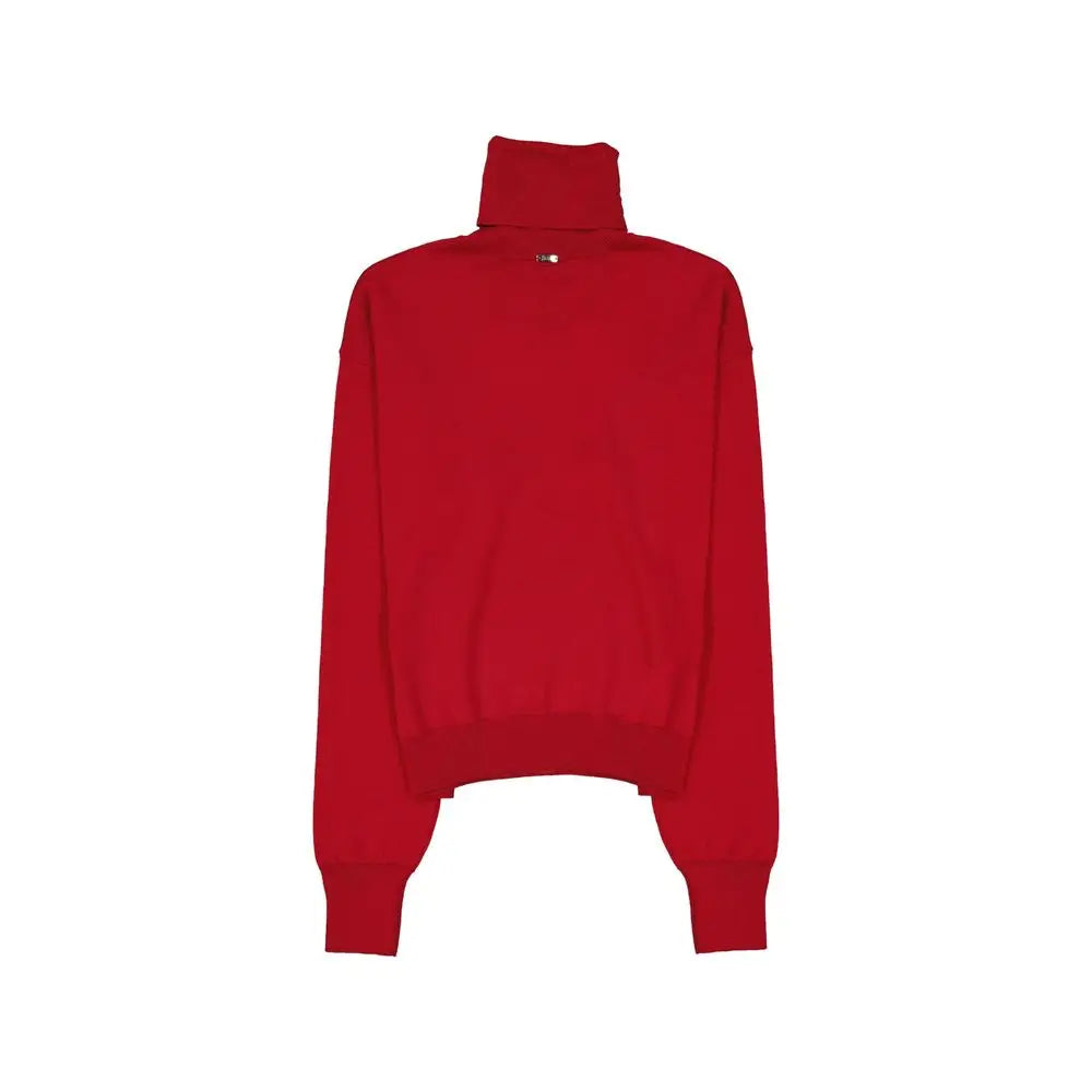 Herno Multicolor Virgin Wool Turtleneck - 42