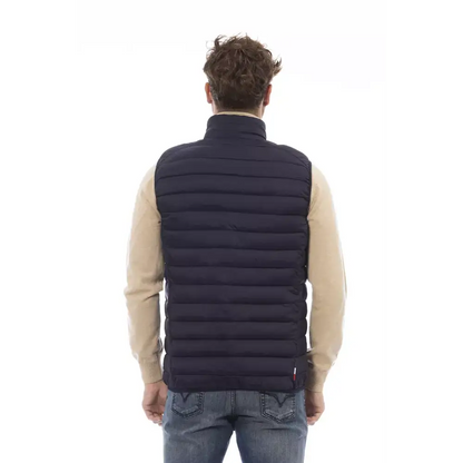 Invicta Blue Polyamide Men’s Jacket - Jakke