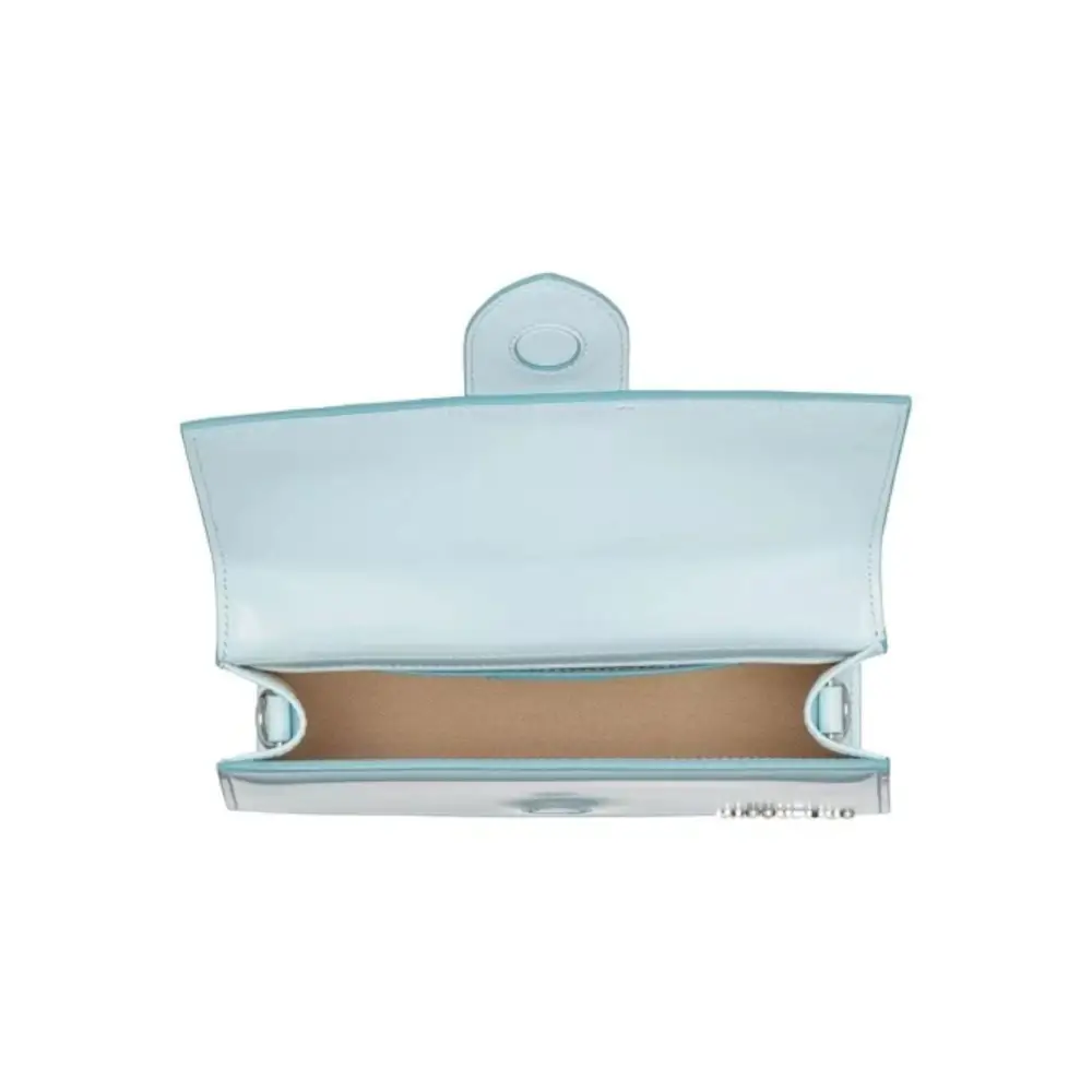 Jacquemus Grand Bambino i lys blå læder, 100% originale brands