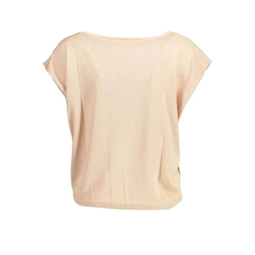 Beige strikket top fra Kocca Pink Viscose, spar 30-70% på mode