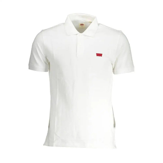 Levi’s White Cotton Men Polo - Polo Shirts