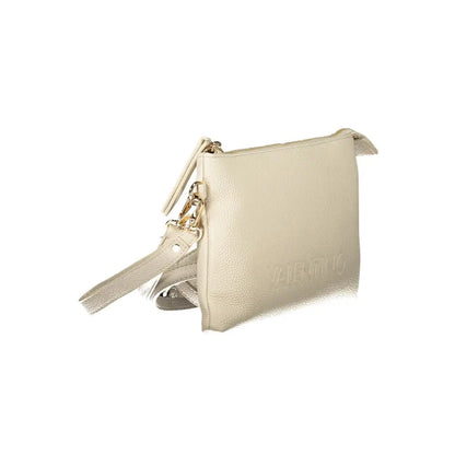 Mario Valentino Beige Polyurethane Women Handbag - Håndtasker
