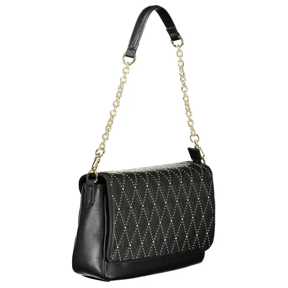 Mario Valentino Black Polyethylene Handbag - Håndtasker
