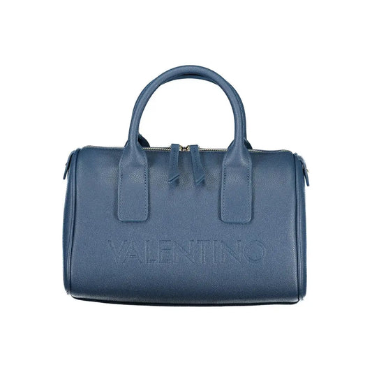 Mario Valentino Blu Polyurethane Woman Handbag - Håndtasker