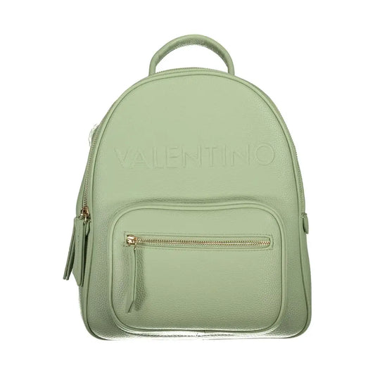 Mario Valentino Green Polyethylene Backpack