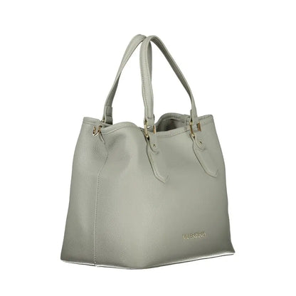 Mario Valentino Grigio Polyurethane Women Handbag - Håndtasker