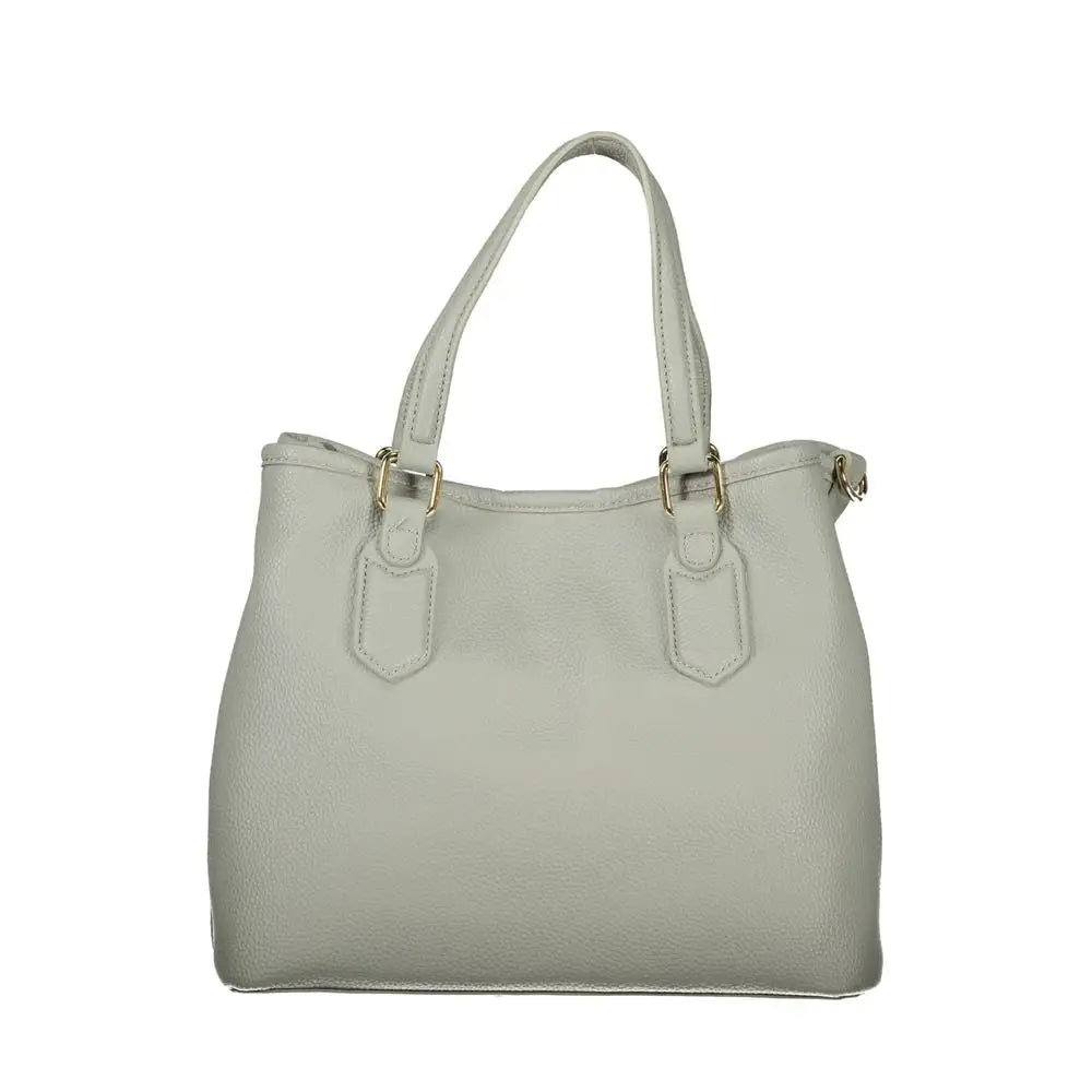 Mario Valentino Grigio Polyurethane Women Handbag - Håndtasker