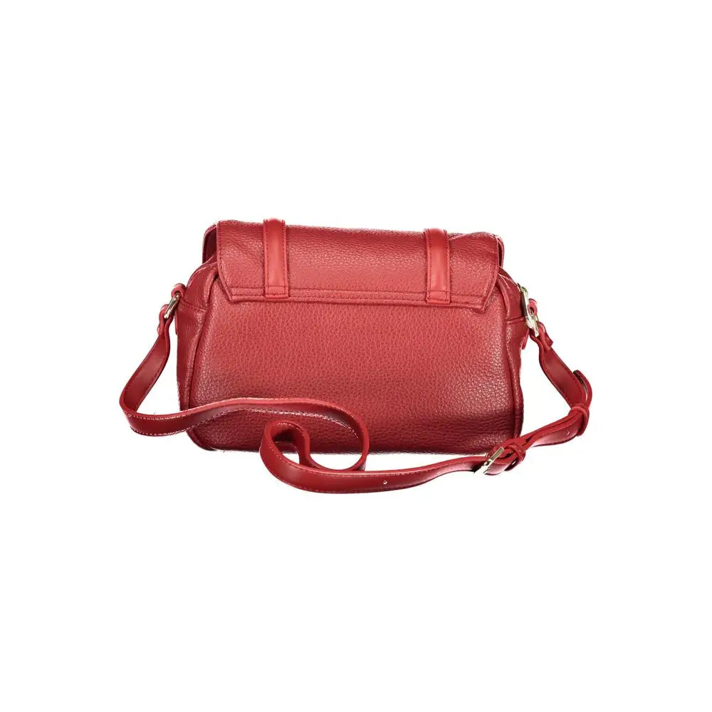 Mario Valentino Rosso Poliuretano Women Shoulder Bag - Skuldertasker