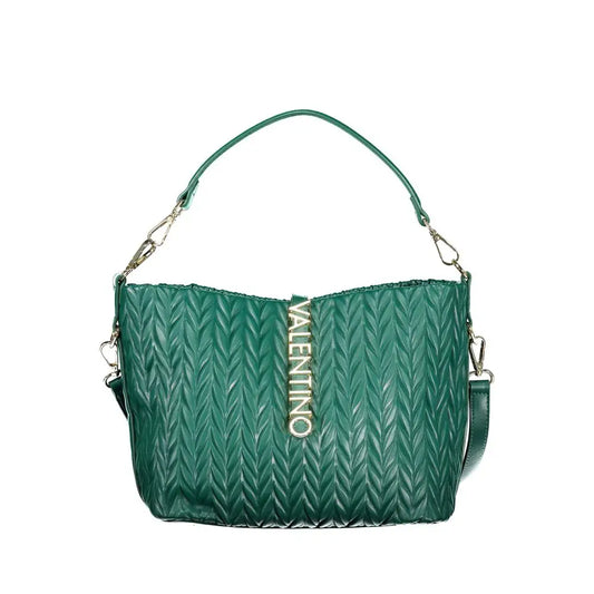 Mario Valentino Verde Poliuretano Women Shoulder Bag - Skuldertasker