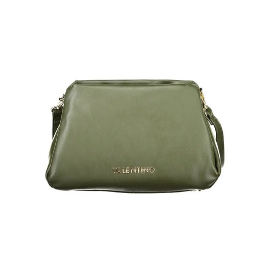 Mario Valentino Verde polyurethane crossbody taske i olivengrøn læder