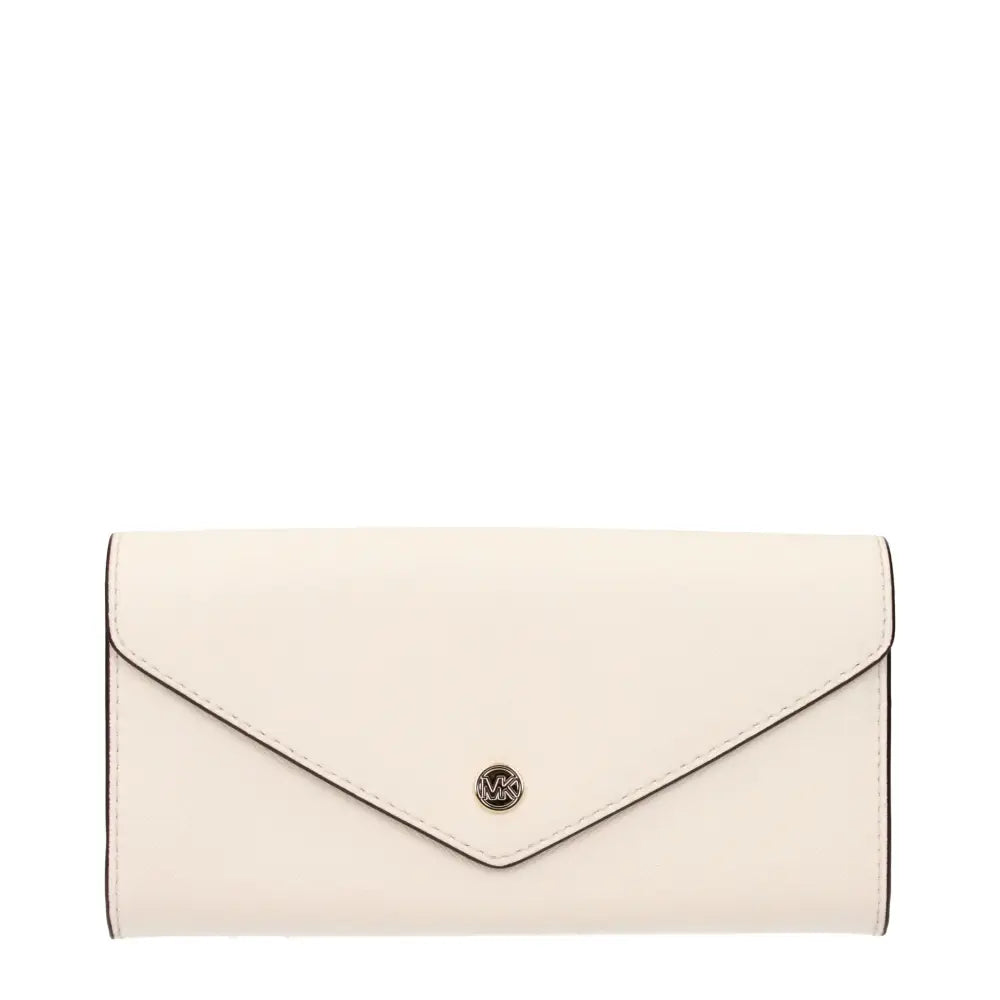 Michael Kors Beige Leather Wallets