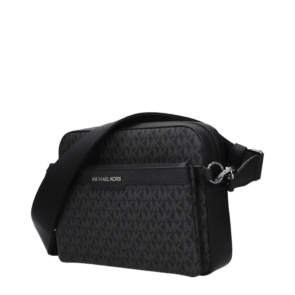 Michael Kors Black Fabric Crossbody Bag - Crossbody tasker