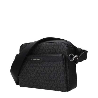 Michael Kors Black Fabric Crossbody Bag - Crossbody tasker