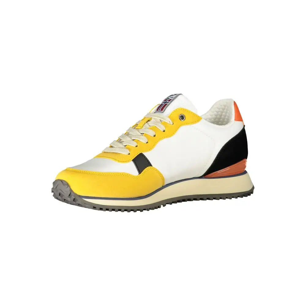 Napapijri gule polyester sneakers, 100% originale brands