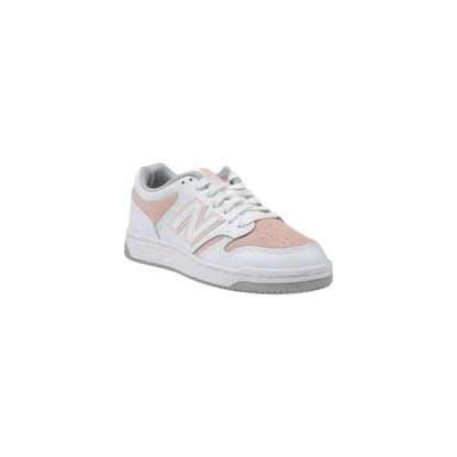 New Balance Pink Leather Sneakers