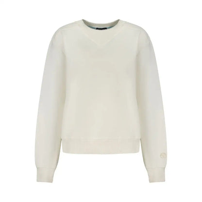 North Sails Bianco bomuldssweatshirt med lange ærmer i cremfarve