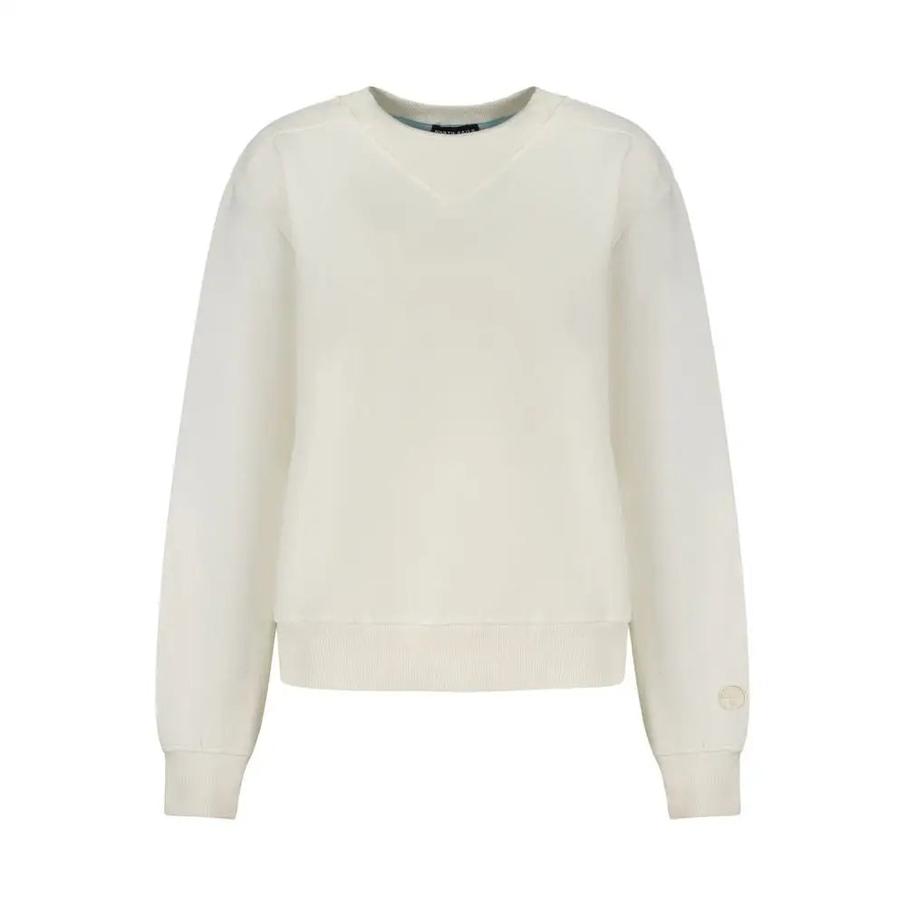 Nord Sails Bianco hvid bomuldssweater med lange ærmer