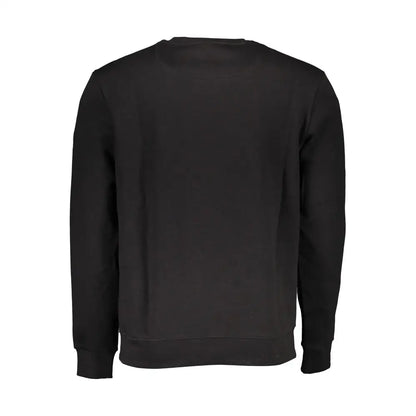 North Sails Black Cotton Men Sweater - XL - Sweaters