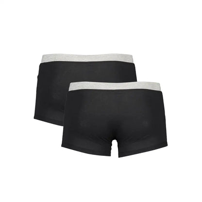 North Sails Black Cotton Underwear - S - Boxershorts