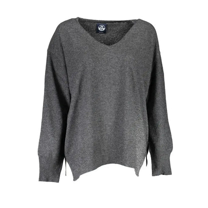 North Sails Black Wool Sweater - Sweaters