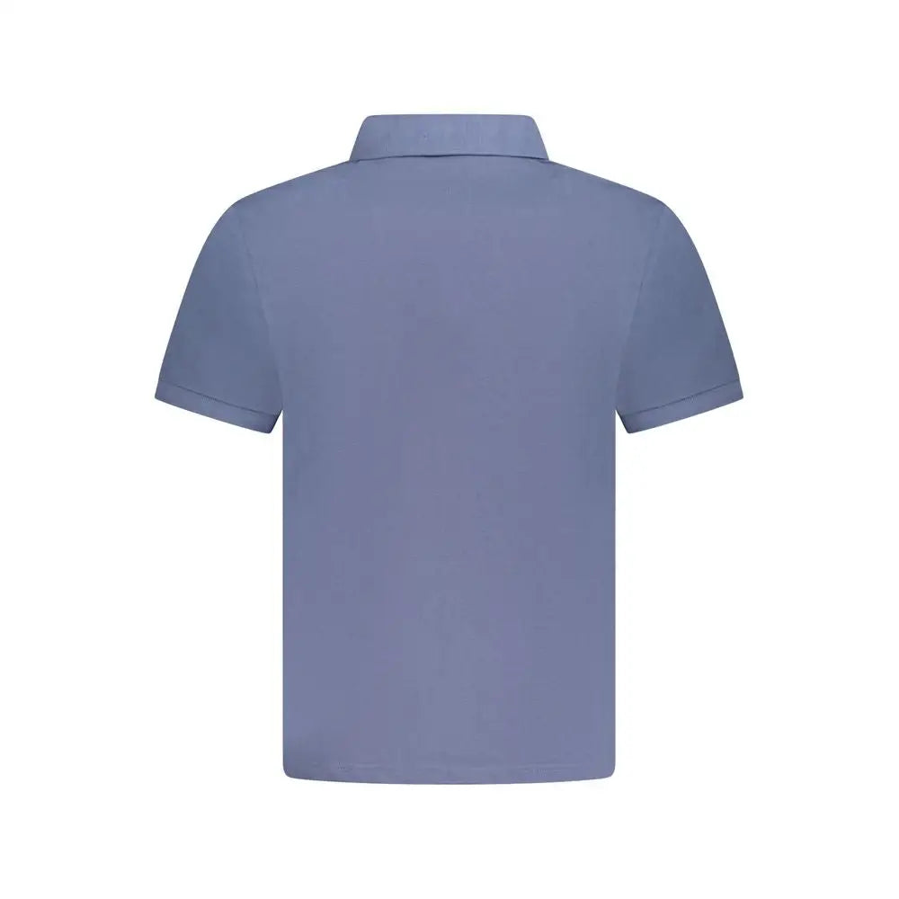 North Sails blå bomuld herre polo shirt, 100% originale brands