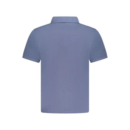 North Sails blå bomuld herre polo shirt, 100% originale brands