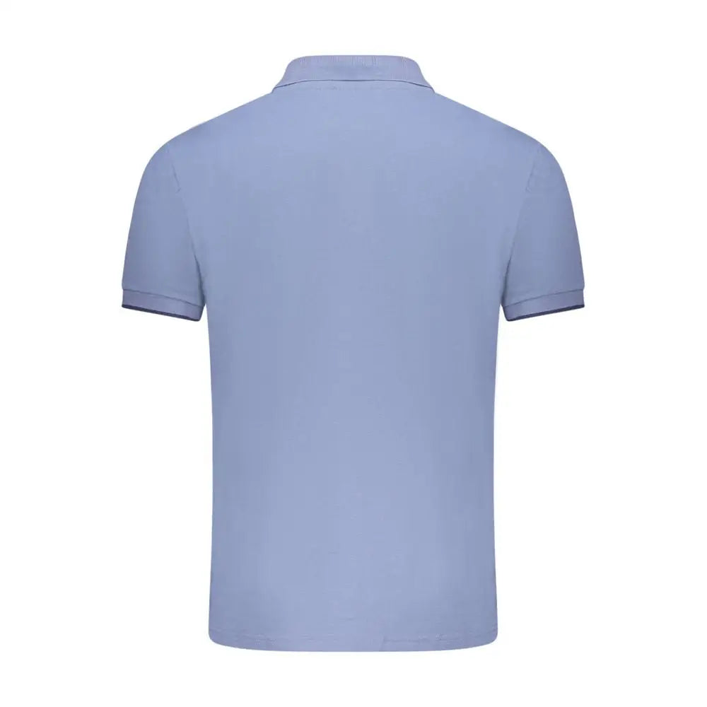 North Sails Blue Cotton Men Polo Shirt - Polo Shirts