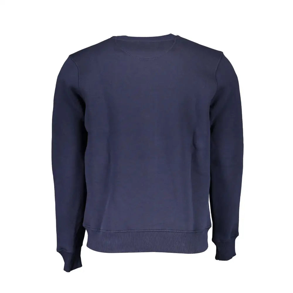 North Sails Blue Cotton Men Sweater - Sweaters