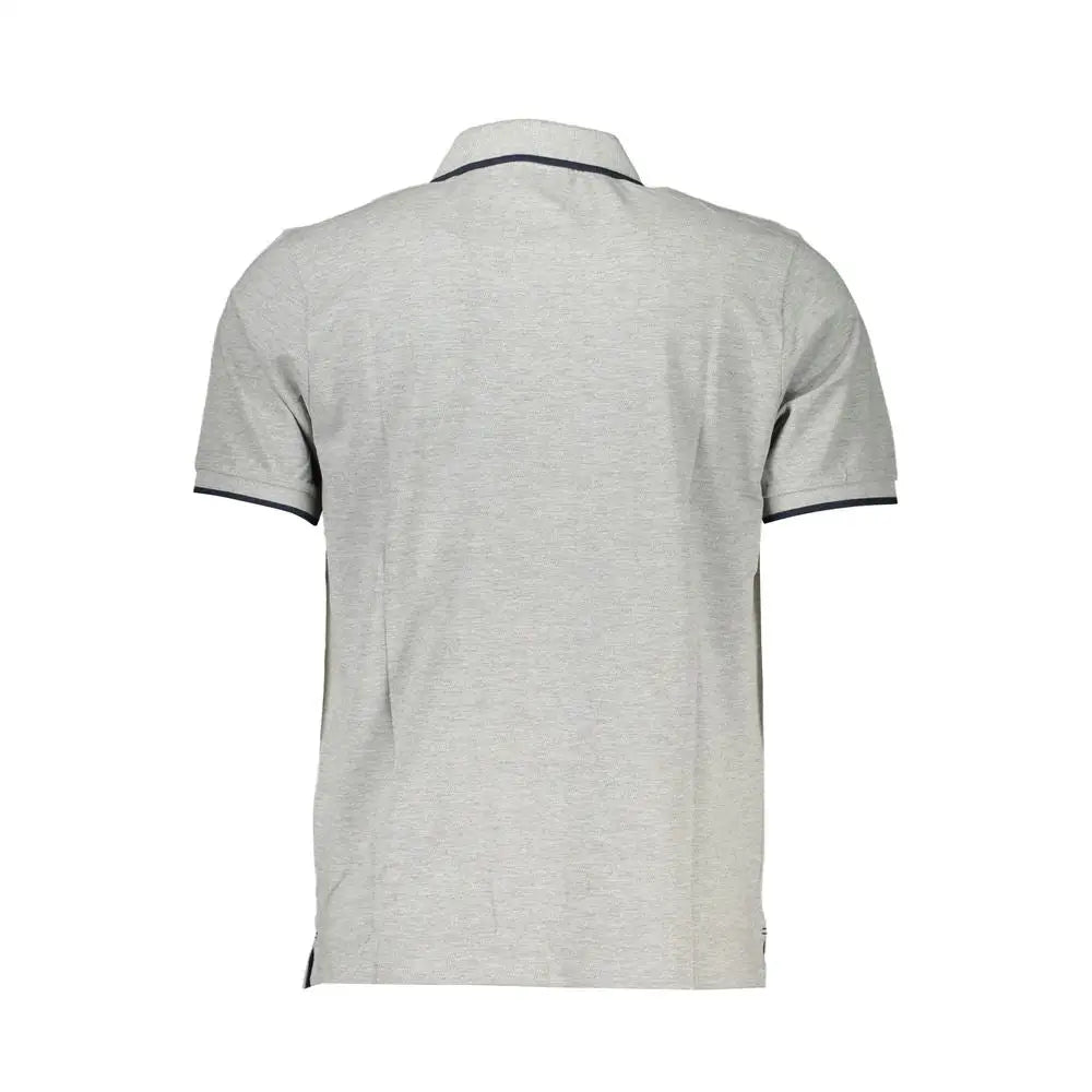 North Sails Gray Cotton Polo Shirt - S - Polo Shirts