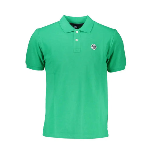 North Sails Green Cotton Polo Shirt - S - Polo Shirts