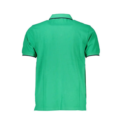 North Sails Green Cotton Polo Shirt - Polo Shirts