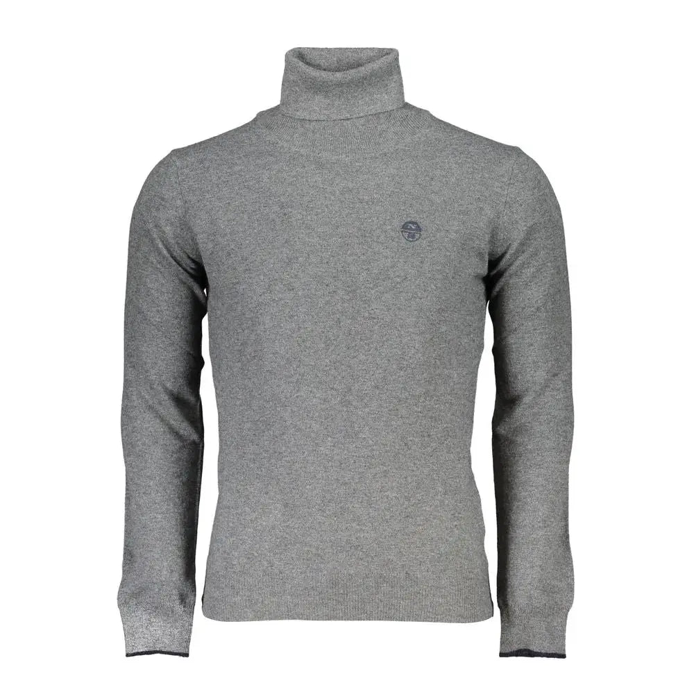 North Sails Grigio Poliammide Men Sweater - Sweaters