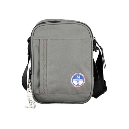 North Sails Grigio Polyester Man Shoulder Bag - Skuldertasker