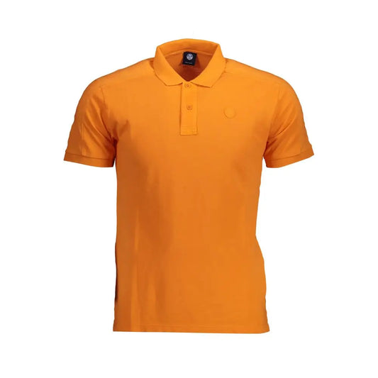 North Sails Orange Cotton Polo Shirt - Polo Shirts