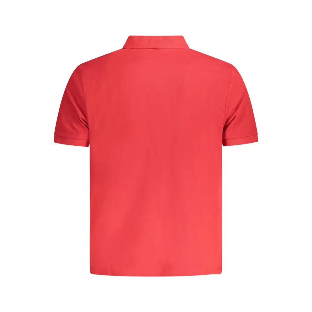 Vibrant North Sails rød bomuld polo shirt af høj kvalitet
