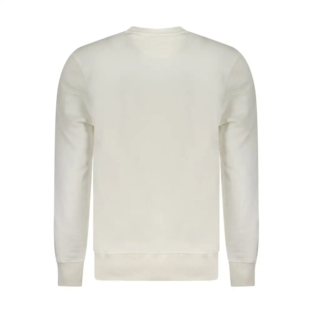 Nord Sails hvid bomuldssweater i cremfarvet bomuldsblandning med lange ærmer