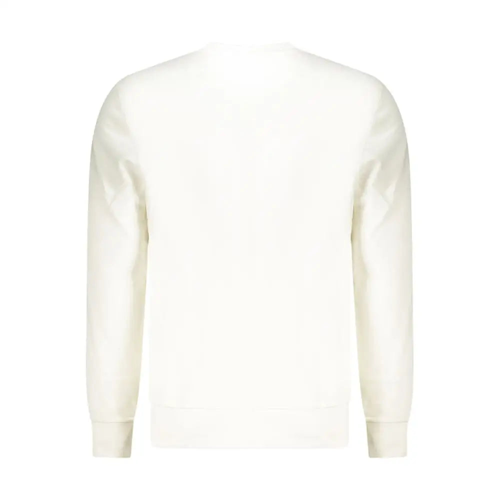 Nord Sails hvid bomuldssweater i cremfarvet langærmet design med rund hals og ribkante