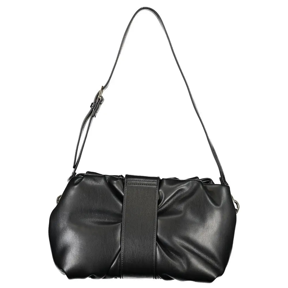Patrizia Pepe Black Polyethylene Handbag - Håndtasker