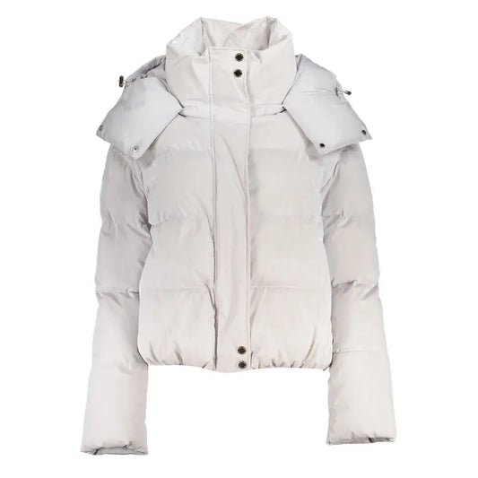 Patrizia Pepe White Polyethylene Jackets & Coat - Jakke