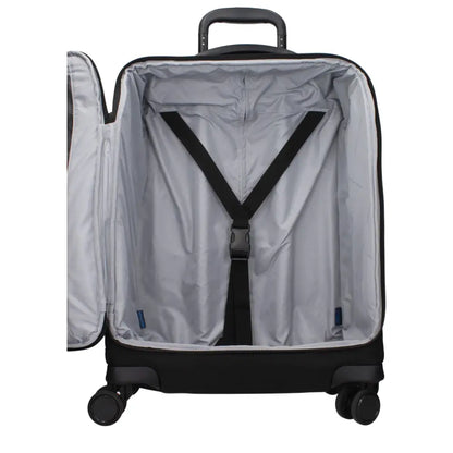 Piquadro Black Fabric Luggage And Travel
