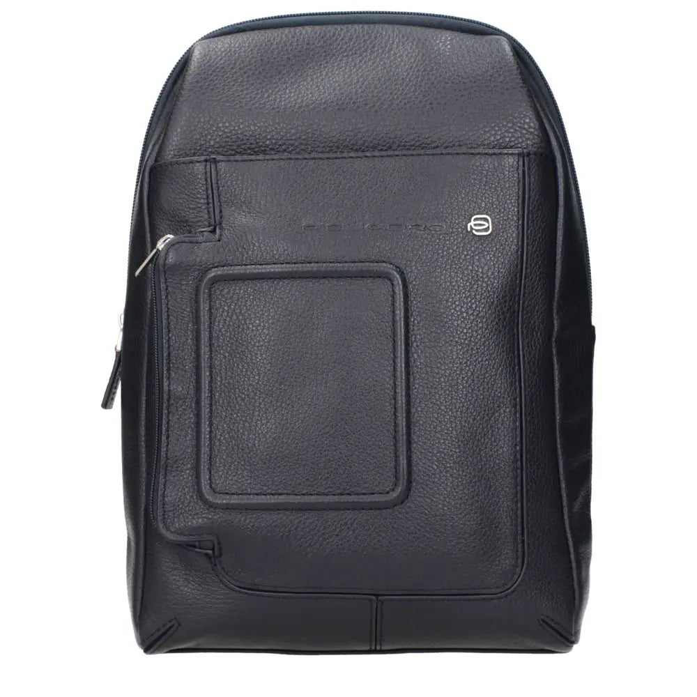 Piquadro Blue Leather Crossbody Bags