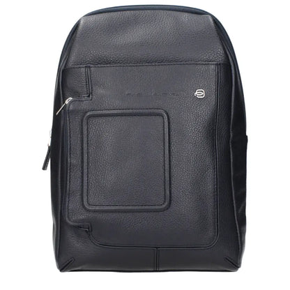 Piquadro Blue Leather Crossbody Bags