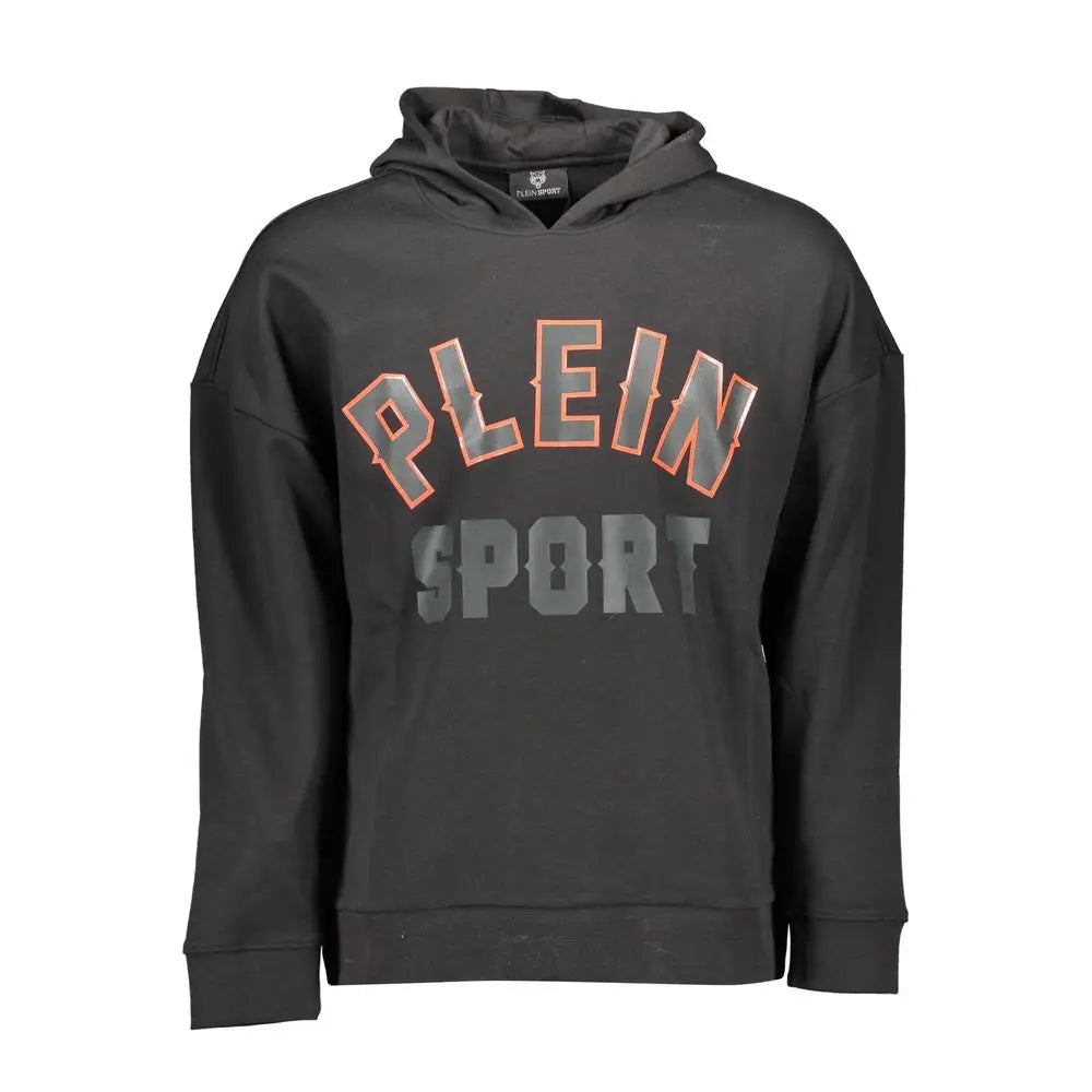 Plein Sport Black Cotton Men Sweater - Sweaters