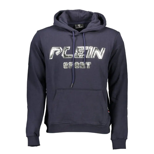 Plein Sport Blue Cotton Men Sweater - S - Sweaters