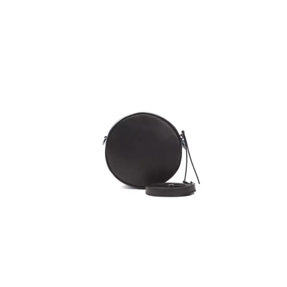 Pompei Donatella Black Leather Women Crossbody